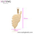 33351 Xuping fashionable guangzhou jewelry market simple 18k gold plated pendant with free sample